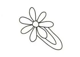 发卡简笔画画法步骤