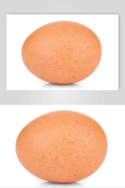 单个土鸡蛋特写