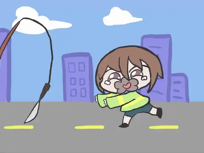 【undertale】当你没收了chara的玩具刀那一夜