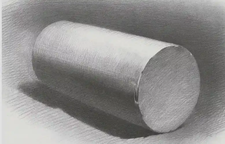 超强干货丨素描静物几何形体训练之圆柱体