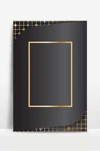 大气时尚高级灰金色线条海报背景图图片下载