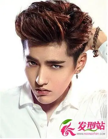狼奔头短发发型图片2017年最新男生发型