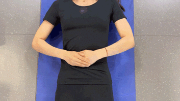 真人示范揉腹六式##仙人揉腹