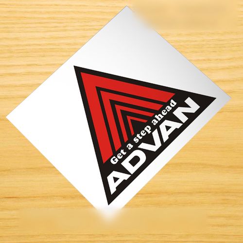 advan racing sticker decal advan三角标车贴纸jdm车贴纸车贴花