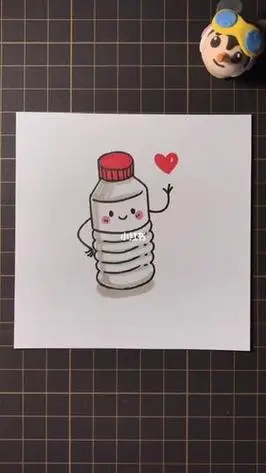 水简笔画图片矿泉水简笔画图片