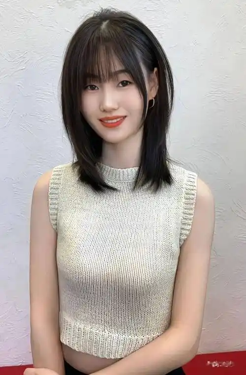 女生看过来了,中长发这样剪,既好看又容易打理,不烫不染也会非常好看