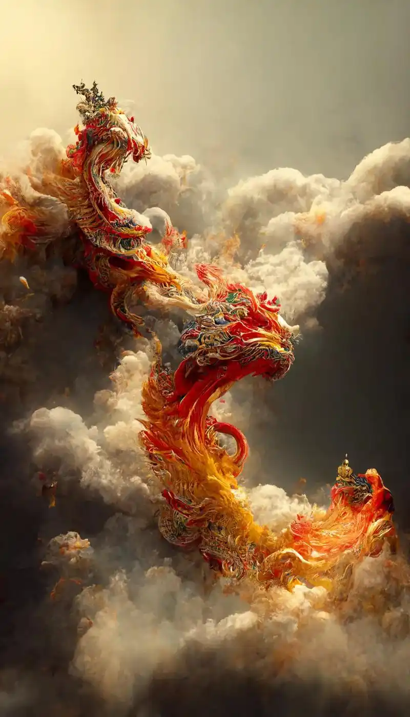 ai绘画～梦幻凤凰城堡图.凤凰涅槃,浴火重生!虔诚祈祷大家健 - 抖音