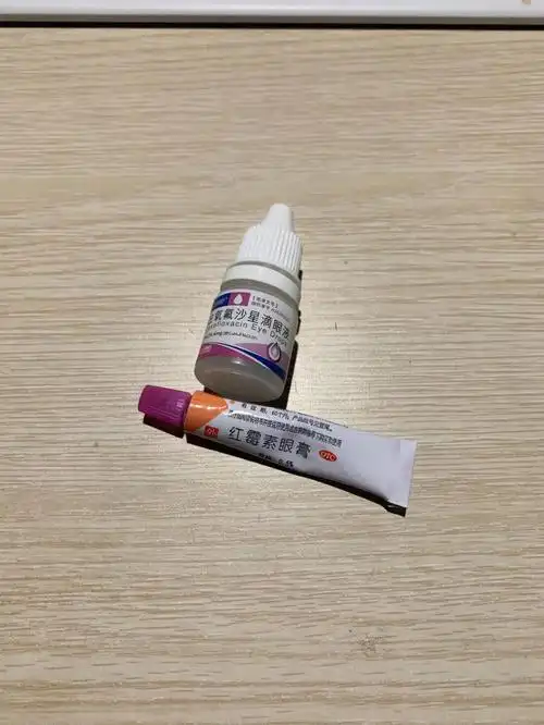 左氧氟沙星滴眼液和红霉素软膏 让我一天热敷三次 可以用水蒸汽或者
