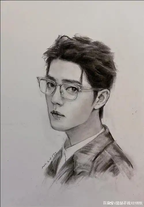 肖战:神仙画手来了,粉丝笔下的肖战,画风好可爱
