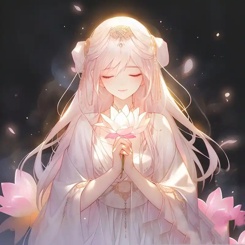 遇见荷花小姐姐,好运莲莲!▏古风女生头像