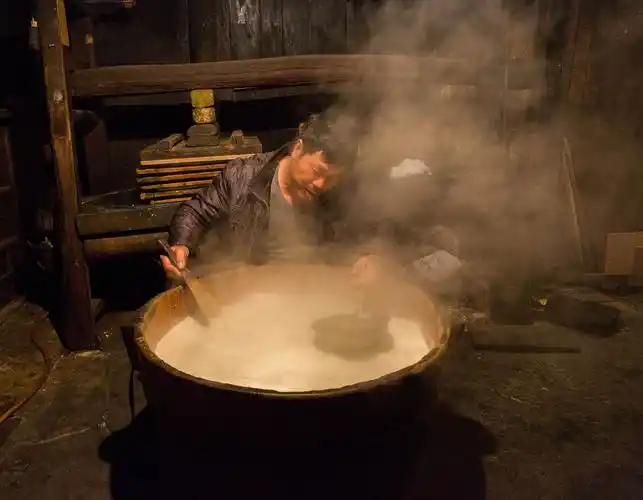 民间传统豆腐作坊