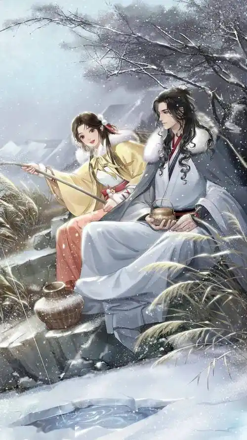 古风cp系列:《遇见逆水寒》壁纸赏析_动漫