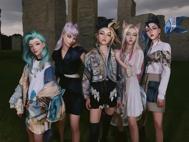 lol:怎么看都好看的kda女团照片,还不快进来认领你的老婆?|kda女团|英