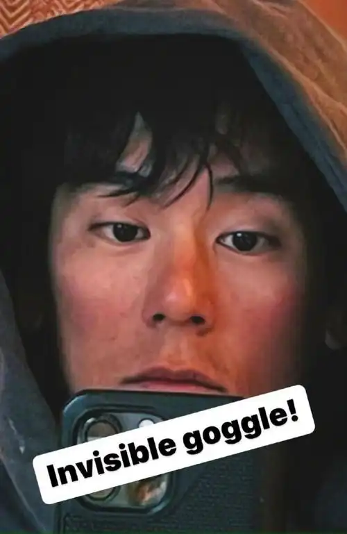 彭于晏近状曝光在瑞士滑雪脸被冻伤晒怼脸照丑到认不出