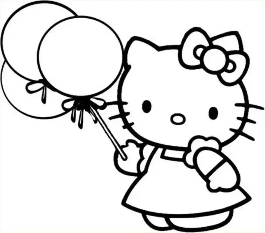 幼儿园3-4岁小,中班涂色简笔画 幼儿园简笔画涂色素材 9315截图