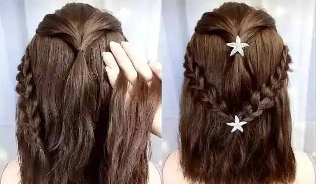 4款适合春节拜年的编发,优雅清新又易学,非常好看