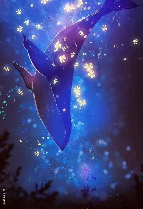 鲸 绘师:reinforced(p id=12355624) 本作品id=85577332