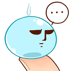 新做的微信表情史莱姆软糖这是一只小小的史莱姆