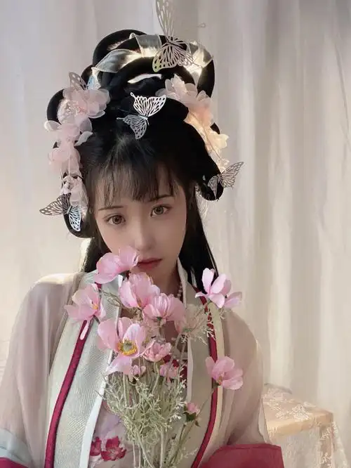 花神汉服发型
