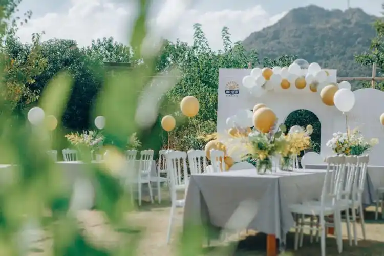 无锡公司团建活动策划会场户外派对布置