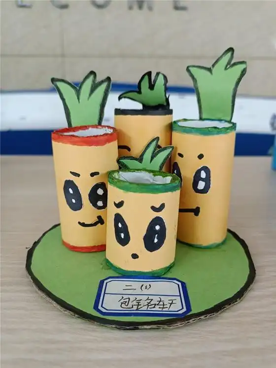 新桐中小:开展"废旧物品再利用"创意手工作品制作综合实践活动