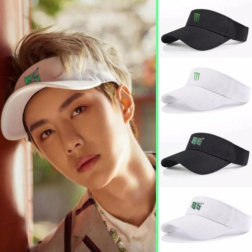 王一博同款帽子85号字wyb魔爪空顶帽男女全棉刺绣夏季防晒遮阳帽