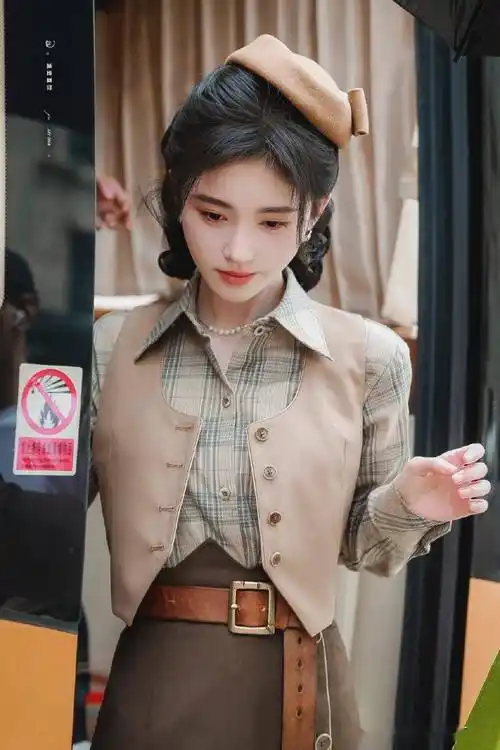 鞠婧祎民国造型饭拍路透图 67期待澹台台民国风新演绎_民国_鞠婧祎