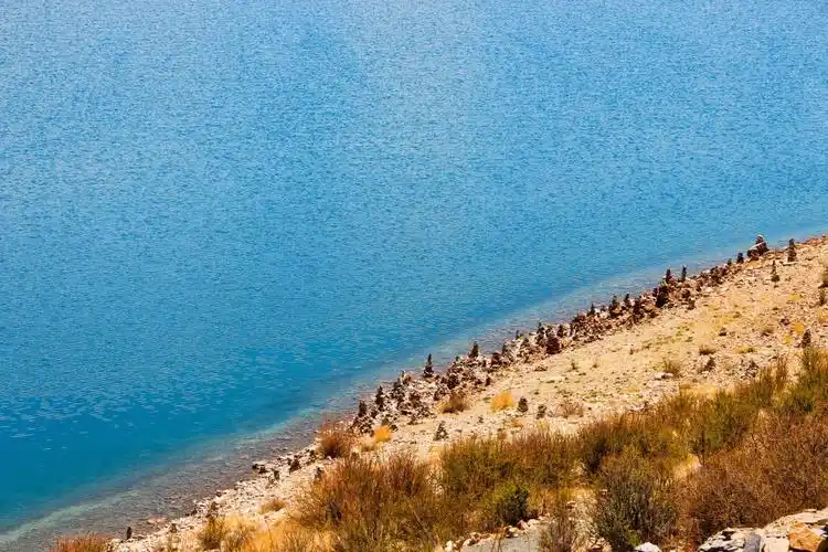 风景需要慢慢欣赏96羊湖真的很美遇到好的天气那是另一种美所有的
