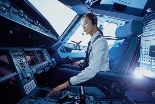 飞行员梁梦舟见证航空包容性:女性力量的崛起