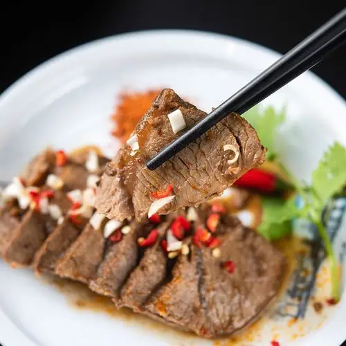 凉拌牛肉180g酒店饭店餐饮饮用特色半成品凉菜凉菜