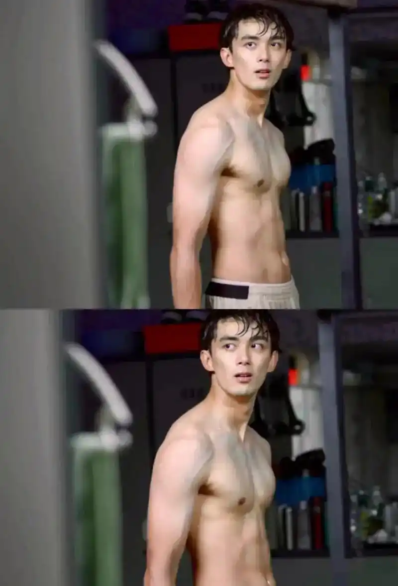 宋三川运动系年下小狼狗,太让人喜欢了! #吴磊侧躺有腹肌