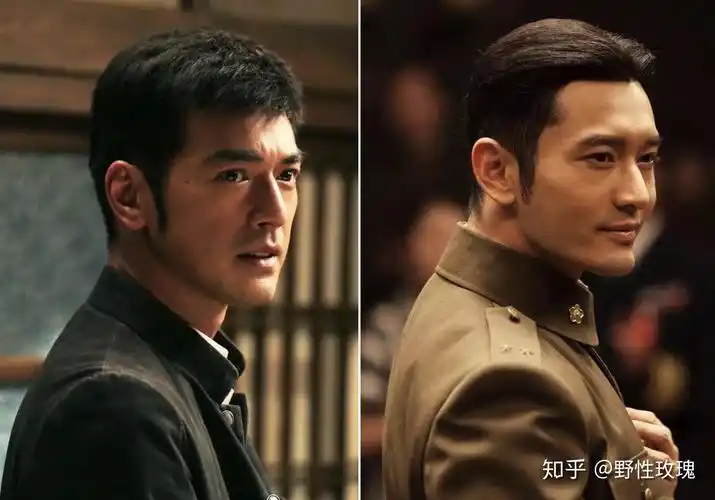 如图和黄晓明共同出演的电影《太平轮》做一下对比.