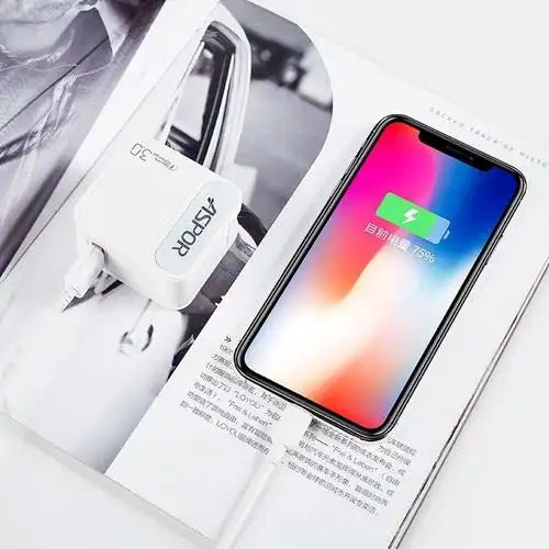 18w充电头快充适用苹果vivo华为小米安卓手机通用充电器插头3a充头