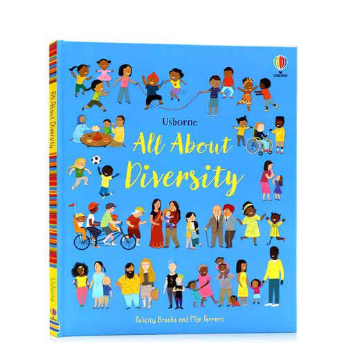 英文原版绘本all about diversity 4-6岁儿童低幼英语启蒙图画书世界