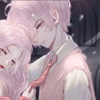 古风情头情侣仙气飘飘头像高清可爱超甜动漫情侣头像图片