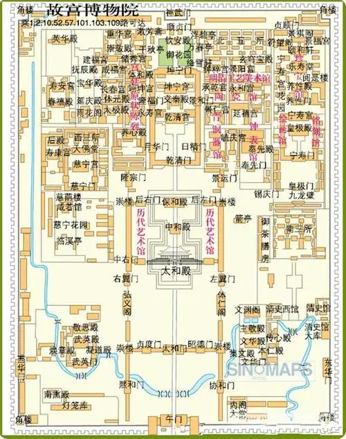 北京故宫的概况,故宫布局特点,北京故宫图片全景图片