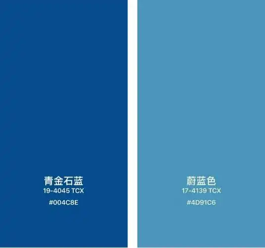 如同人的七情六欲一样,颜色也有着冷暖之分,白色与蓝色也有偏暖调与偏