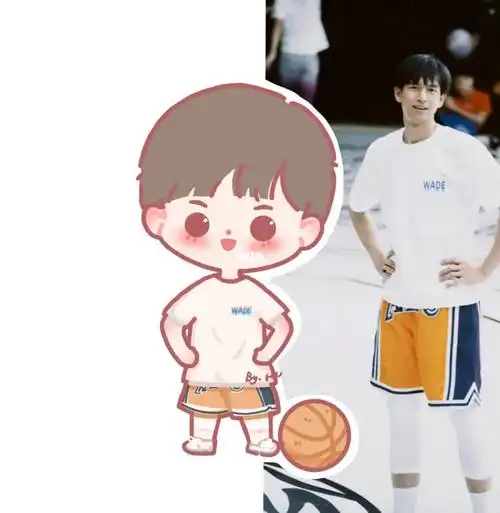 q版人物李现ipad绘画