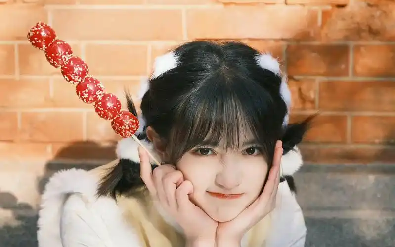 费沁源超可爱国风写真!