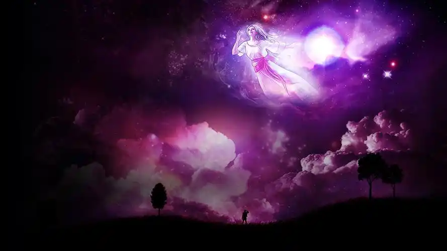 梦幻处女星座桌面壁纸