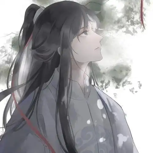 适合永久做头像的二次元古风男生