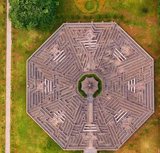 上应用极其广泛,但后来随着时间的发展,八卦阵迷宫逐渐退出军事舞台