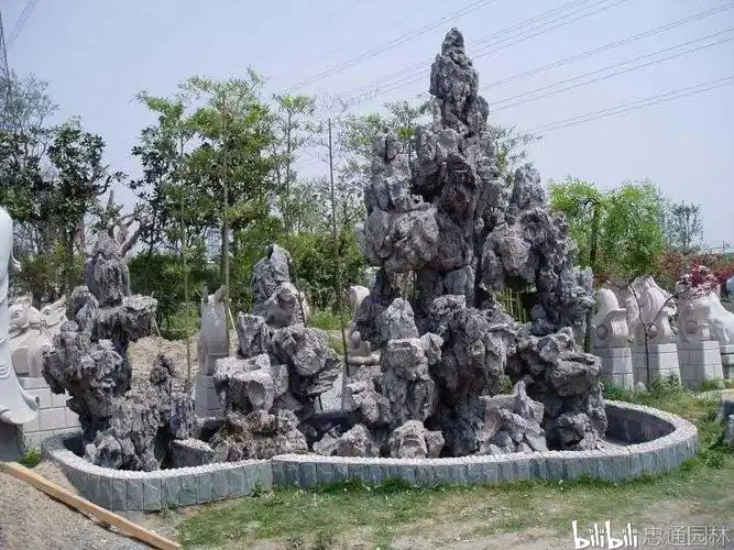 假山风格 - 小型假山造型图片欣赏 - 实验室设备网