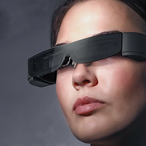 爱普智能眼镜头戴3d视频移动影院投屏