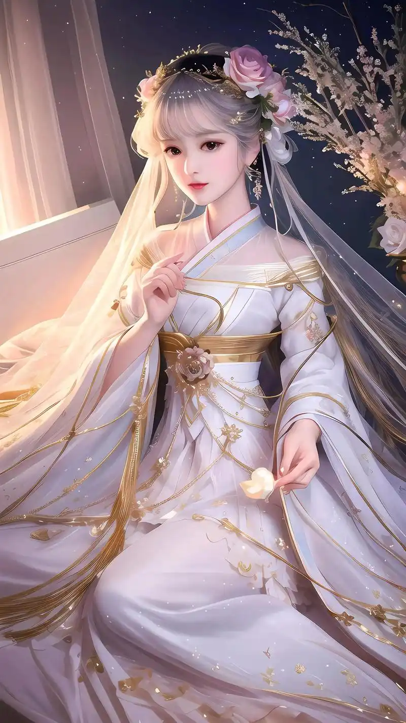 古风美女#抖音图文来了 #二次元 #美女 #原创 - 抖音