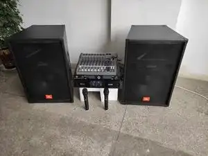 二手jbl专业舞台音响单15寸音箱套装户外演出排练婚庆乐队音