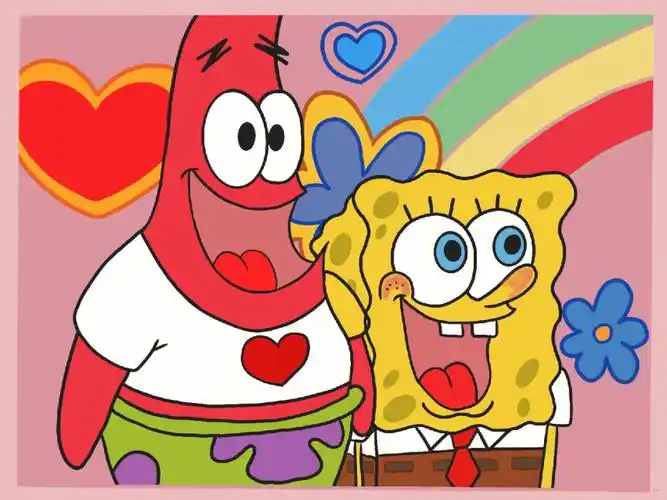 神仙友谊海绵宝宝派大星