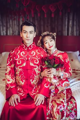 caetient婚纱/礼服/旗袍 龙凤褂中式新娘结婚礼服敬酒服明星同款秀禾