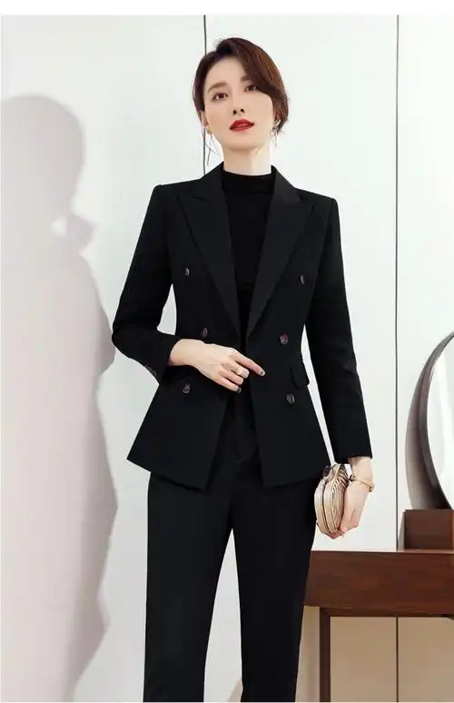 原辑高端职业西装套装女时尚气质休闲西服通勤春款商务正装经理工作服