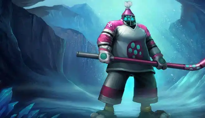 武器大师贾克斯普通皮肤 冰球队员